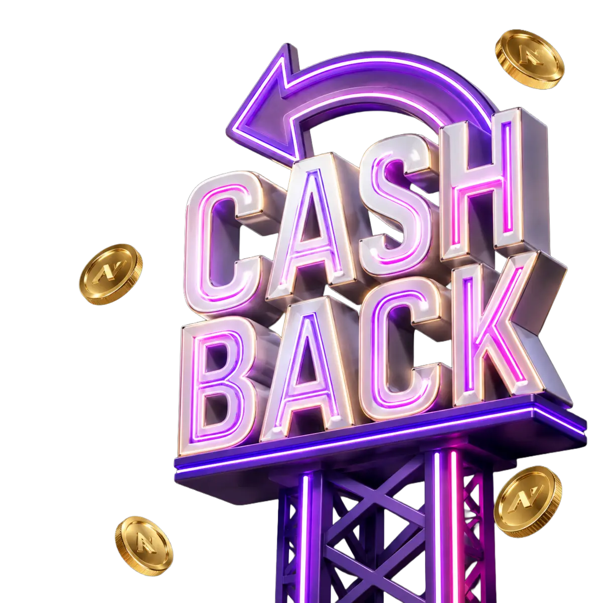 Wöchentliches Cashback: Bis zu 10% wöchentliches Cashback