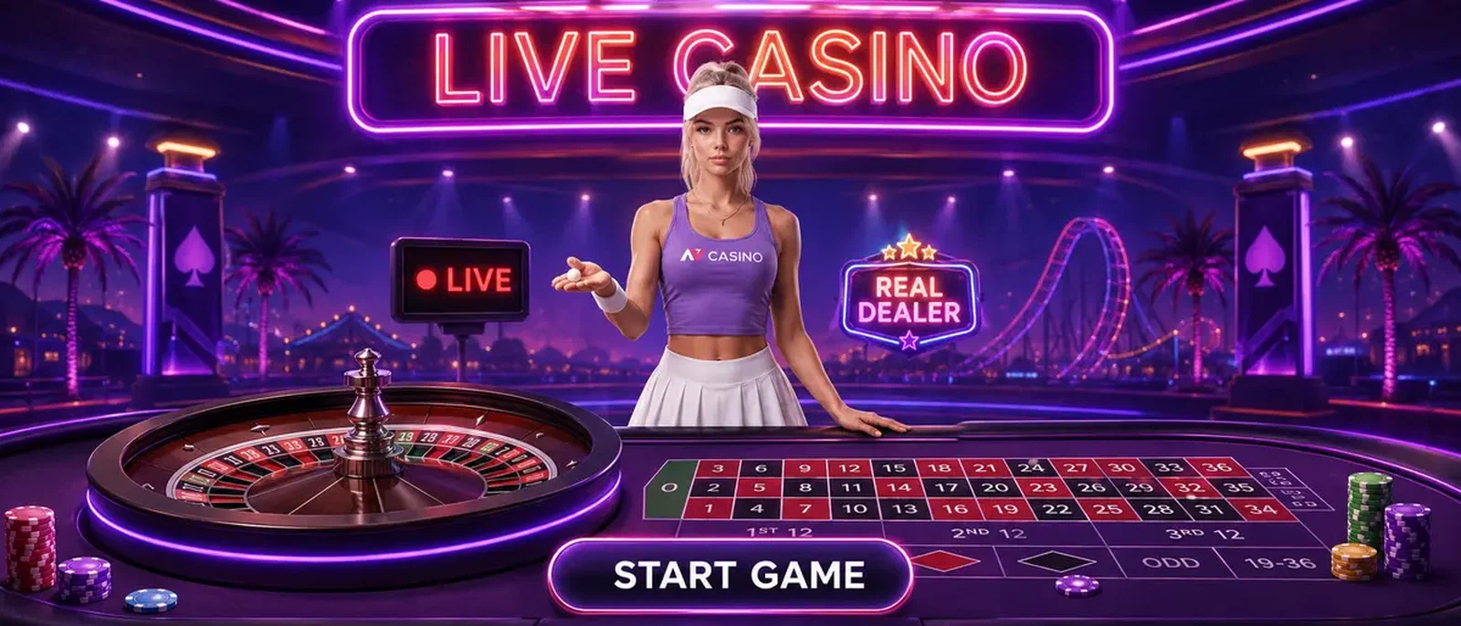 NV Live Casino Lobby
